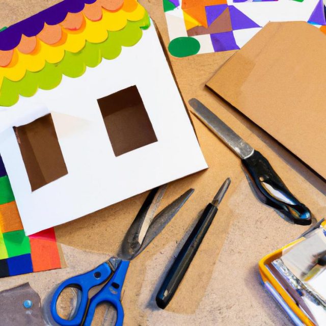 Jak zrobić domek z kartonu?