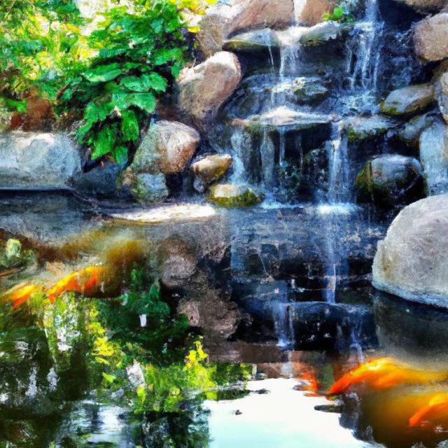 Jak zrobić oczko wodne z wodospadem?